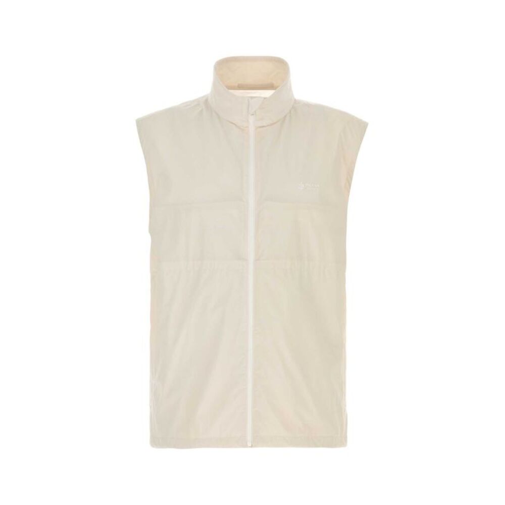 Prada Men Ivory Stretch Nylon Vest